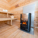 Dundalk Leisurecraft Georgian Cabin Sauna with Changeroom Canadian Timber 6 Person | CTC88CW - Topture