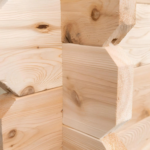 Dundalk Leisurecraft Georgian Cabin Sauna With Porch Canadian Timber 6 Person | CTC88PW - Topture