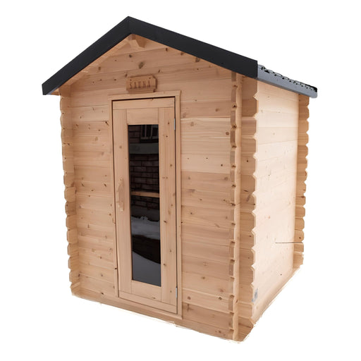 Dundalk Leisurecraft Granby Cabin Sauna Canadian Timber 2 - 3 Person | CTC66W - Topture