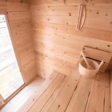 Dundalk Leisurecraft Granby Cabin Sauna Canadian Timber 2 - 3 Person | CTC66W - Topture