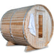 Dundalk Leisurecraft Harmony Barrel Sauna Canadian Timber 4 Person | CTC22W - Topture