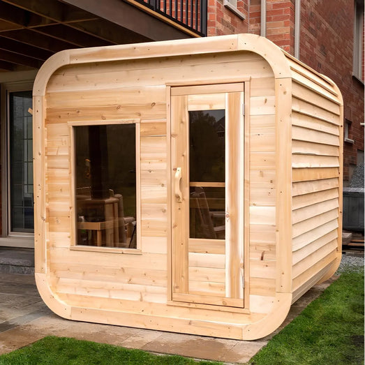 Dundalk Leisurecraft Luna Sauna Canadian Timber 2 - 4 Person | CTC22LU - Topture