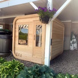 Dundalk Leisurecraft Luna Sauna Canadian Timber 2 - 4 Person | CTC22LU - Topture