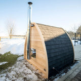 Dundalk Leisurecraft MiniPOD Sauna Canadian Timber 2 - 4 Person | CTC77MW - Topture