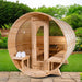 Dundalk Leisurecraft Serenity MP Barrel Sauna Canadian Timber 4 Person | CTC2245MP - Topture