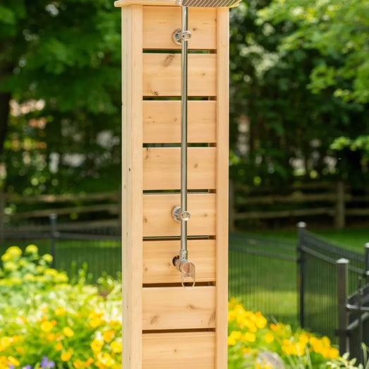 Dundalk Leisurecraft Sierra Pillar Outdoor Shower - Topture