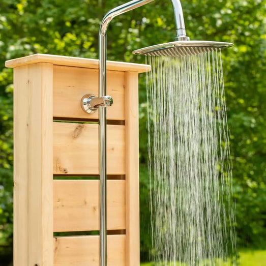 Dundalk Leisurecraft Sierra Pillar Outdoor Shower - Topture