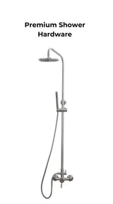 Dundalk Leisurecraft Sierra Pillar Outdoor Shower - Topture