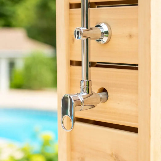 Dundalk Leisurecraft Sierra Pillar Outdoor Shower - Topture