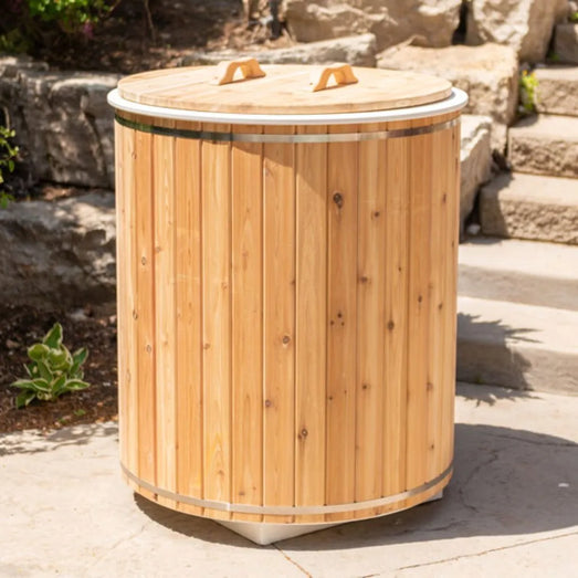 Dundalk Leisurecraft The Baltic Cold Plunge Tub | CT33BP - Topture