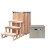 Dundalk Leisurecraft The Baltic Cold Plunge Tub | CT33BP - Topture