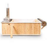 Dundalk Leisurecraft The Starlight Wood Burning Hot Tub - Topture