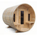 Dundalk Leisurecraft Tranquility Barrel Sauna Canadian Timber 6 Person | CTC2345W - Topture