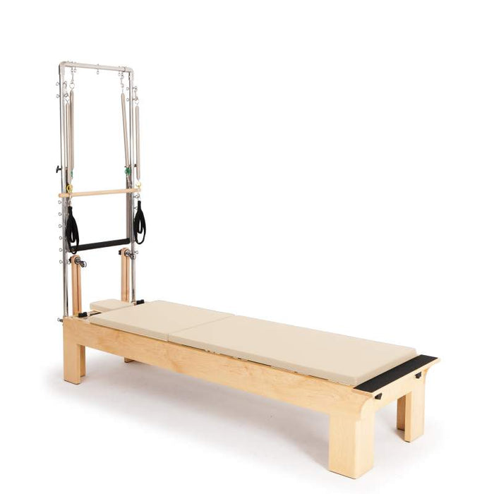 Elina Pilates Physio Wood Reformer with Tower - Topture