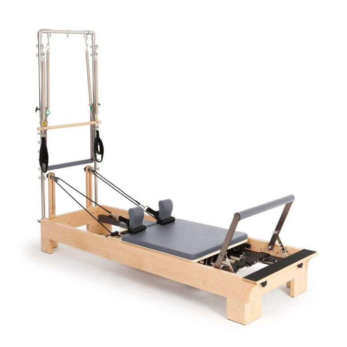 Elina Pilates Wood Reformer with Tower - Topture