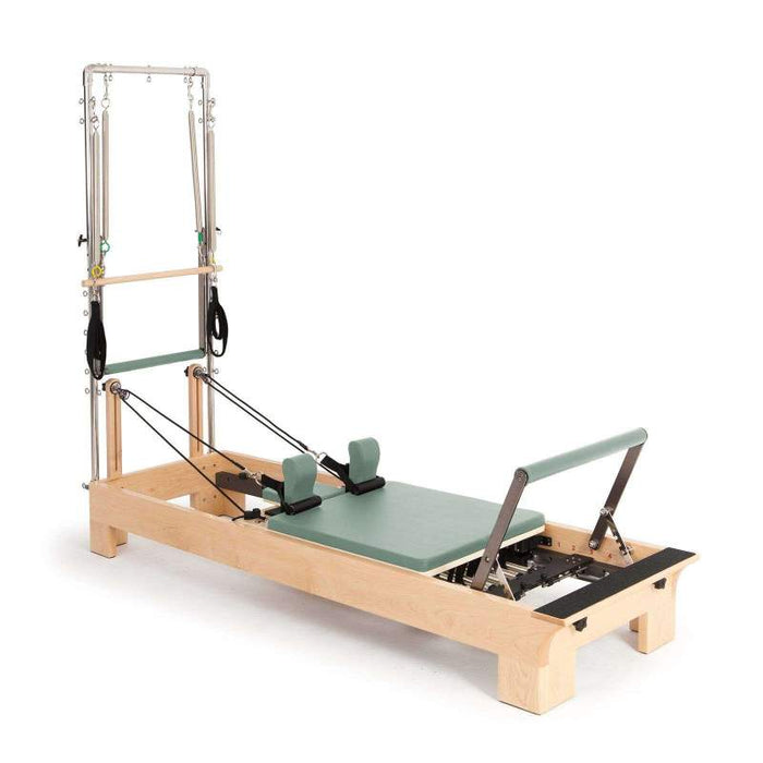 Elina Pilates Wood Reformer with Tower - Topture