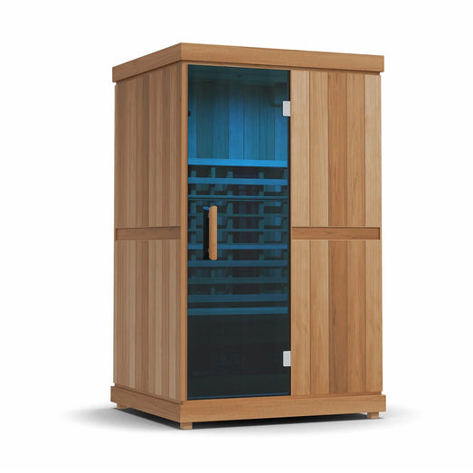 Finnmark FD-2 Full-Spectrum Infrared Sauna | 2-Person Infrared Sauna - Topture