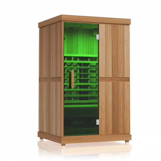 Finnmark FD-2 Full-Spectrum Infrared Sauna | 2-Person Infrared Sauna - Topture