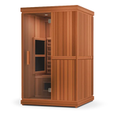 Finnmark FD-2 Full-Spectrum Infrared Sauna | 2-Person Infrared Sauna - Topture