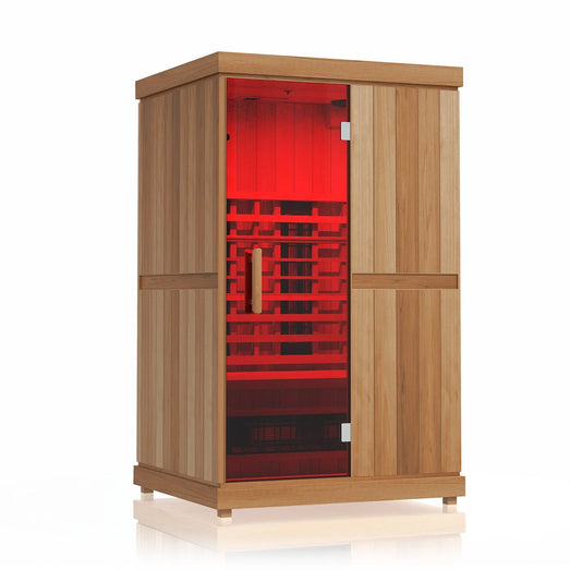 Finnmark FD-2 Full-Spectrum Infrared Sauna | 2-Person Infrared Sauna - Topture