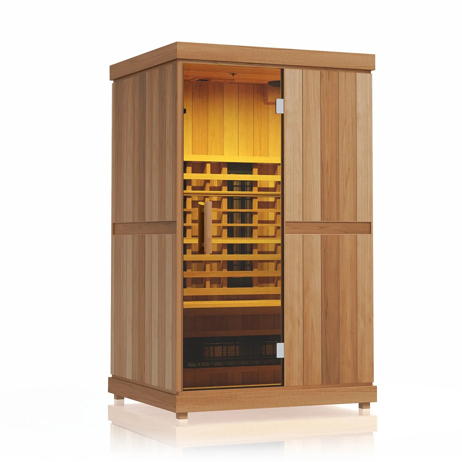 Finnmark FD-2 Full-Spectrum Infrared Sauna | 2-Person Infrared Sauna - Topture