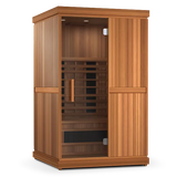 Finnmark FD-2 Full-Spectrum Infrared Sauna | 2-Person Infrared Sauna - Topture