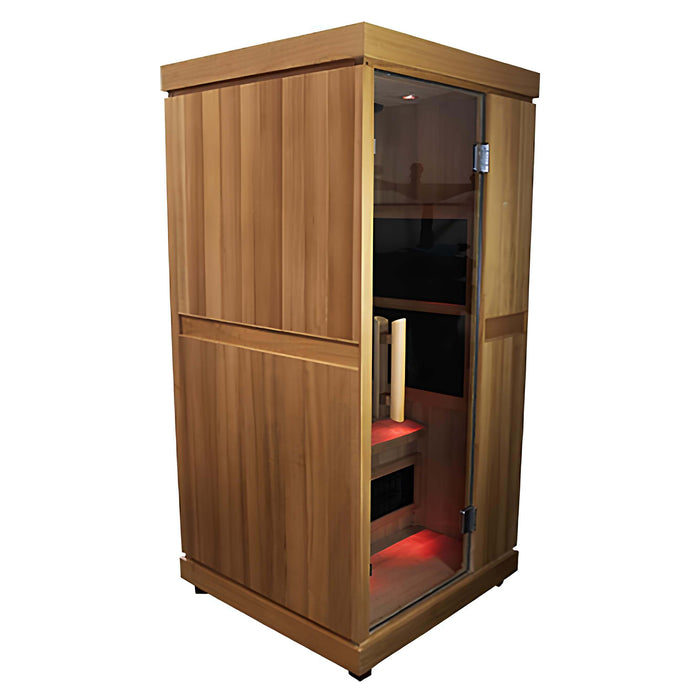 Finnmark FD - 1 Full - Spectrum Infrared Sauna | 1 - Person Home Infrared Sauna - Topture