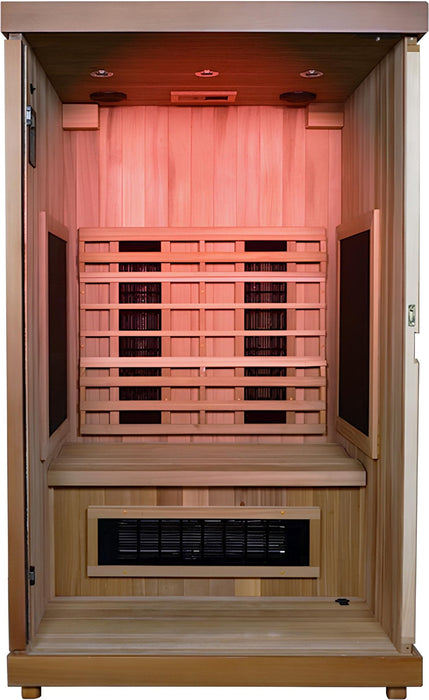 Finnmark FD - 2 Full - Spectrum Infrared Sauna | 2 - Person Home Infrared Sauna - Topture