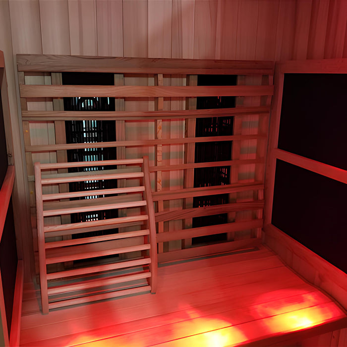 Finnmark FD - 2 Full - Spectrum Infrared Sauna | 2 - Person Home Infrared Sauna - Topture