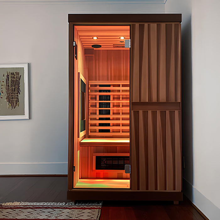 Finnmark FD - 2 Full - Spectrum Infrared Sauna | 2 - Person Home Infrared Sauna - Topture