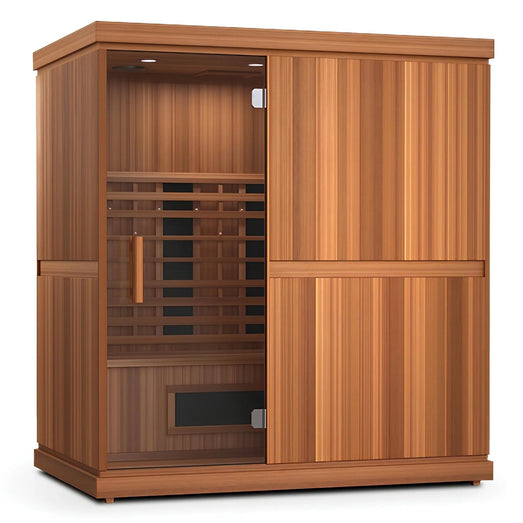 Finnmark FD - 3 Full Spectrum Infrared Sauna | 4 - Person Infrared Sauna - Topture