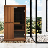 Finnmark FD - 4 Trinity 2 - Person Hybrid Infrared & Steam Sauna & Red Light - Topture