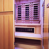 Finnmark FD - 4 Trinity 2 - Person Hybrid Infrared & Steam Sauna & Red Light - Topture