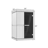 Finnmark FD - 4 Trinity 2 - Person Hybrid Infrared & Steam Sauna & Red Light - Topture