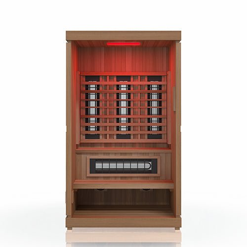 Finnmark FD - 4 Trinity 2 - Person Hybrid Infrared & Steam Sauna & Red Light Therapy - Topture