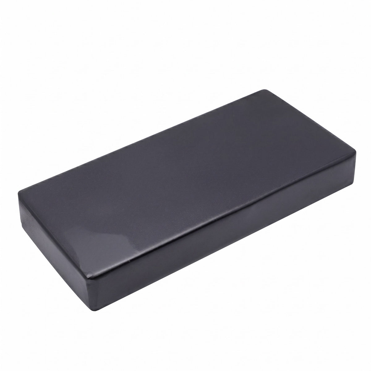 Finnmark FD-3 black vinyl sauna cushion on a cedar infrared sauna corner bench