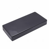 Finnmark FD-3 black vinyl sauna cushion on a cedar infrared sauna corner bench