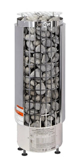 Harvia Cilindro 10.5kW Electric Heater Package w/ Digital Controller and Wifi and Stones - Topture