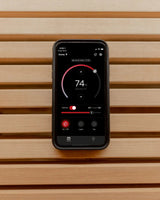 Harvia Cilindro 10.5kW Electric Heater Package w/ Digital Controller and Wifi and Stones - Topture