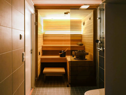 Harvia Cilindro 10.5kW Electric Heater Package w/ Digital Controller and Wifi and Stones - Topture