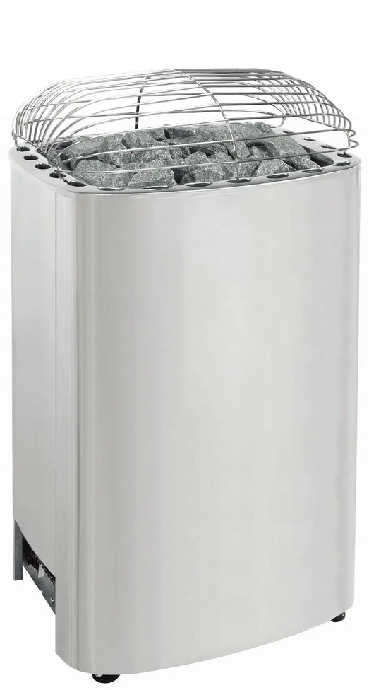 Harvia Club 10kW Electric Sauna Heater Package w/ Digital Controller and Wifi and Stones