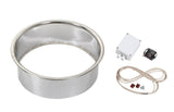 Harvia Embedding Flange w/ LED - Lighting for Cilindro Half 11kW | HPCU7L - Topture