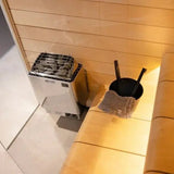 Harvia KIP 4.5kW Electric Heater Package | Built - In Control - Topture