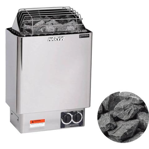 Harvia KIP 8kW Electric Heater Kit | Built-In Control