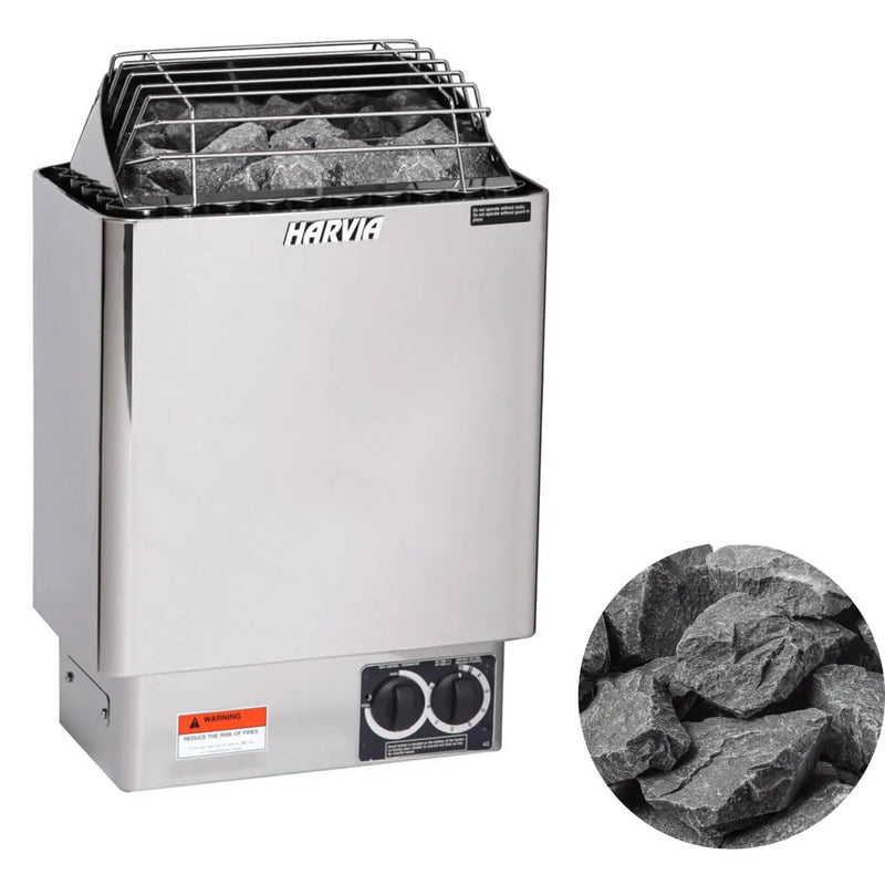 Harvia KIP 8kW Electric Heater Kit | Built-In Control