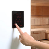 Harvia KIP Electric Heater Package w/ Digital Controller and Wifi and Stones - Topture