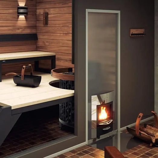 Harvia Legend 240 Duo 21kW Wood Burning Sauna Stove | WKLE20DUOM - Topture