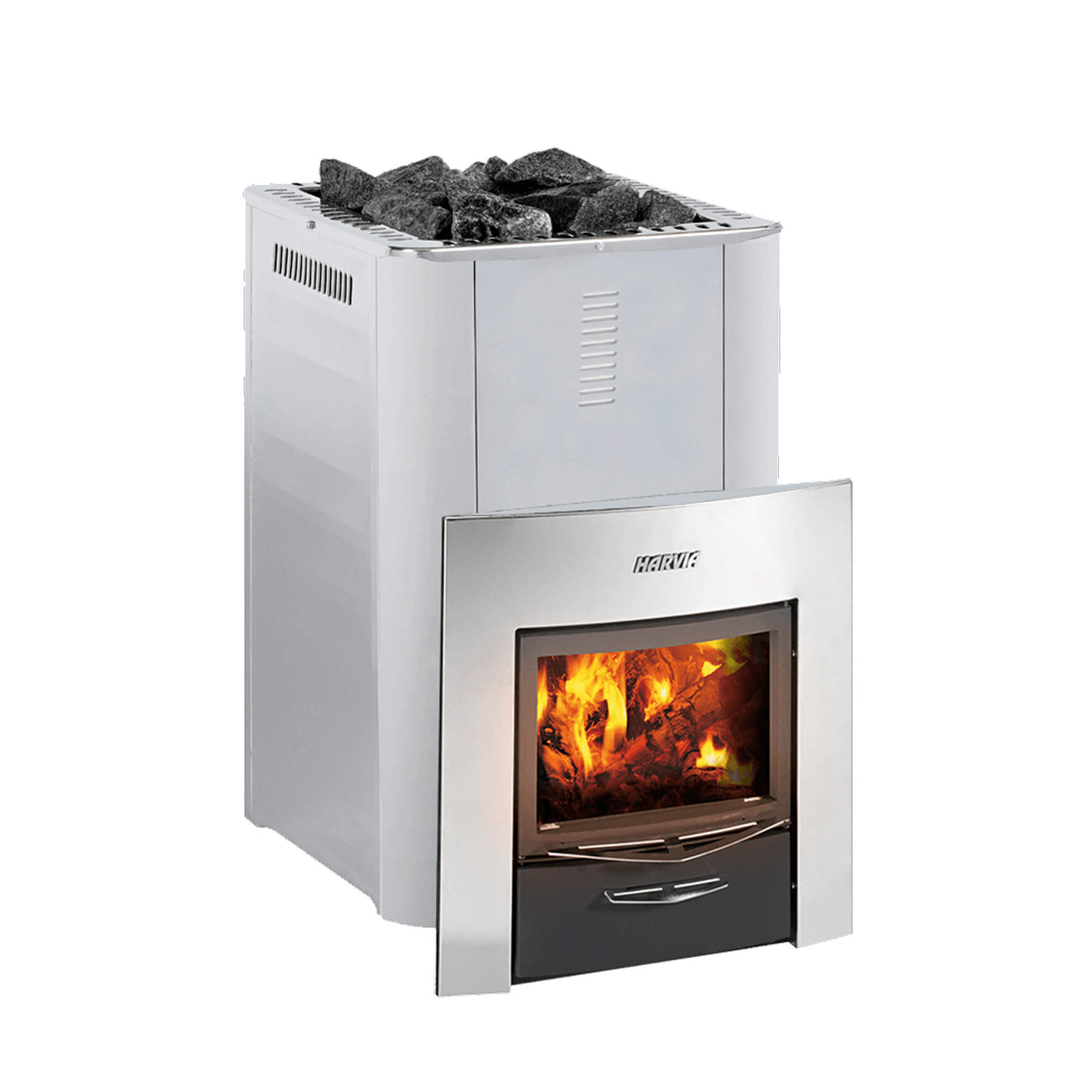 Harvia PRO 36 DUO 31kW Wood Burning Sauna Stove | WK360SLUX - Topture