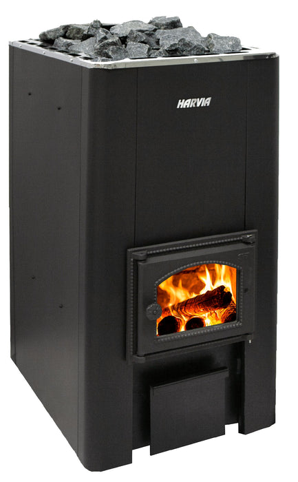 Harvia Pro 50 Series Wood Burning Stove - Topture