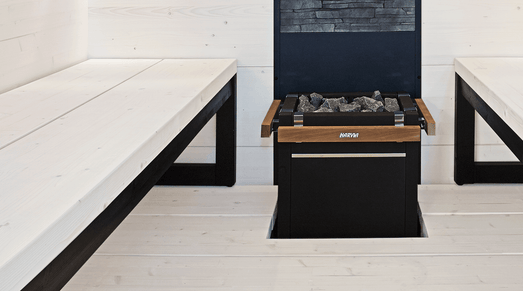 Harvia Virta 9kW Electric Heater Package w/ Digital Controller and Wifi and Stones - Topture